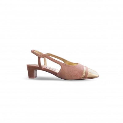 CHANEL 24C SUEDE SLINGBACK 240516